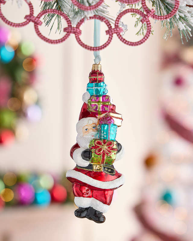 Be Good Get A Stack of Presents Christmas Ornament